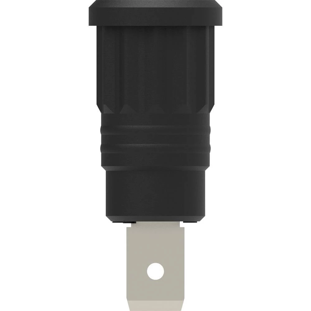 Electro PJP 3286-CD1-N sigurnosna utičnica za utiskivanje crna 1 kom. slika