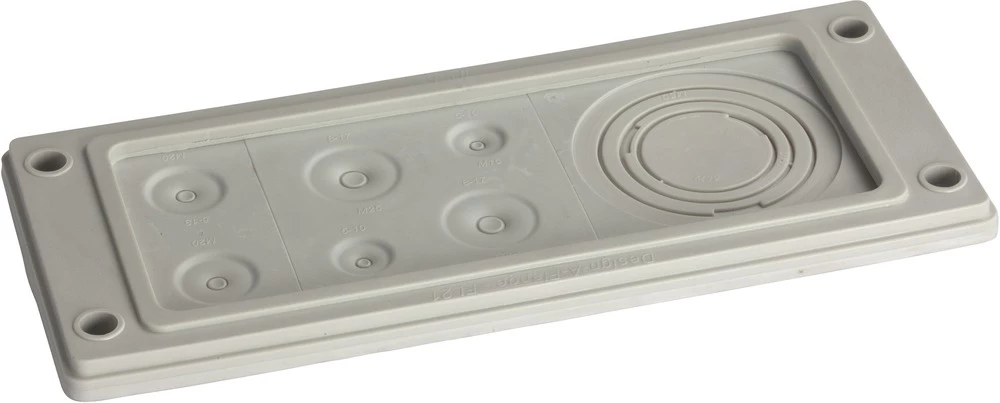 Montažna oprema za kablove Polipropilen Siva (RAL 7035) Schneider Electric NSYAECPKFL7A 1 ST slika