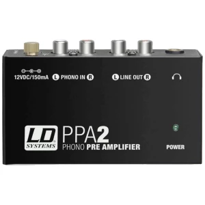 LD Systems PPA 2 fono pretpojačalo i ekvilizator LD Systems PPA 2 gramofonski predopojačivač slika