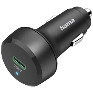 Hama Car Charger 20W 00201637 USB punjač osobno vozilo, teretno vozilo Izlazna struja maks. 3000 mA 1 x USB-C® slika