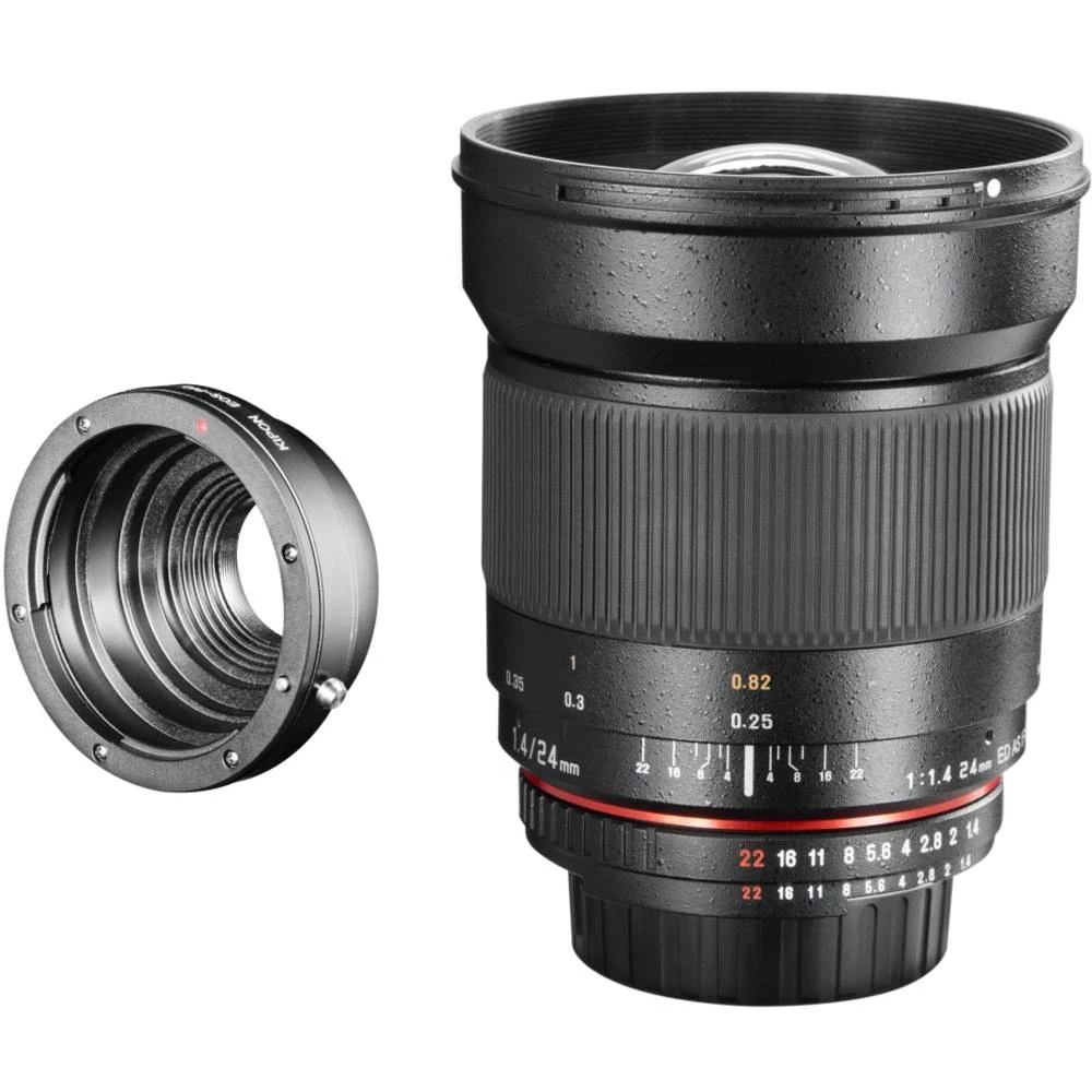Širokokutni objektiv Walimex Pro f/22 - 1.4 24 mm slika