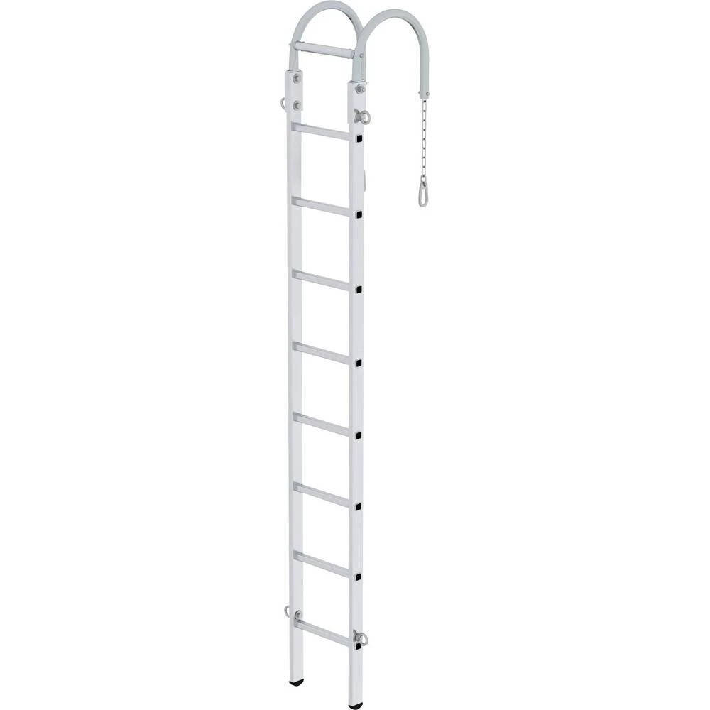 Günzburger Steigtechnik 116008 aluminij stupne viseće ljestvice montaža s alatom slika