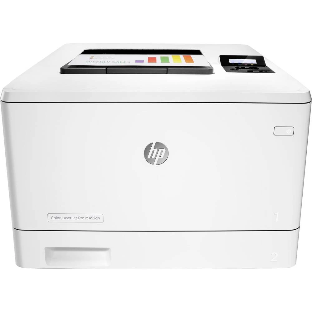 HP Color LaserJet Pro M452dn Laserski pisač u boji A4 27 p/min 27 p/min 600 x 600 dpi LAN, Duplex slika