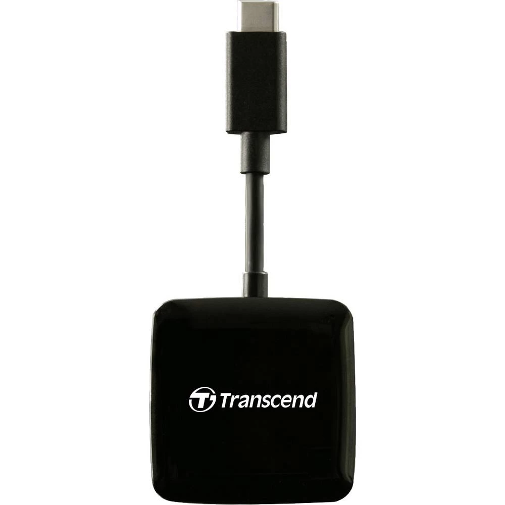 USB čitač kartica pametni telefon/tablet Transcend TS-RDC2K Crna USB 3.1 slika