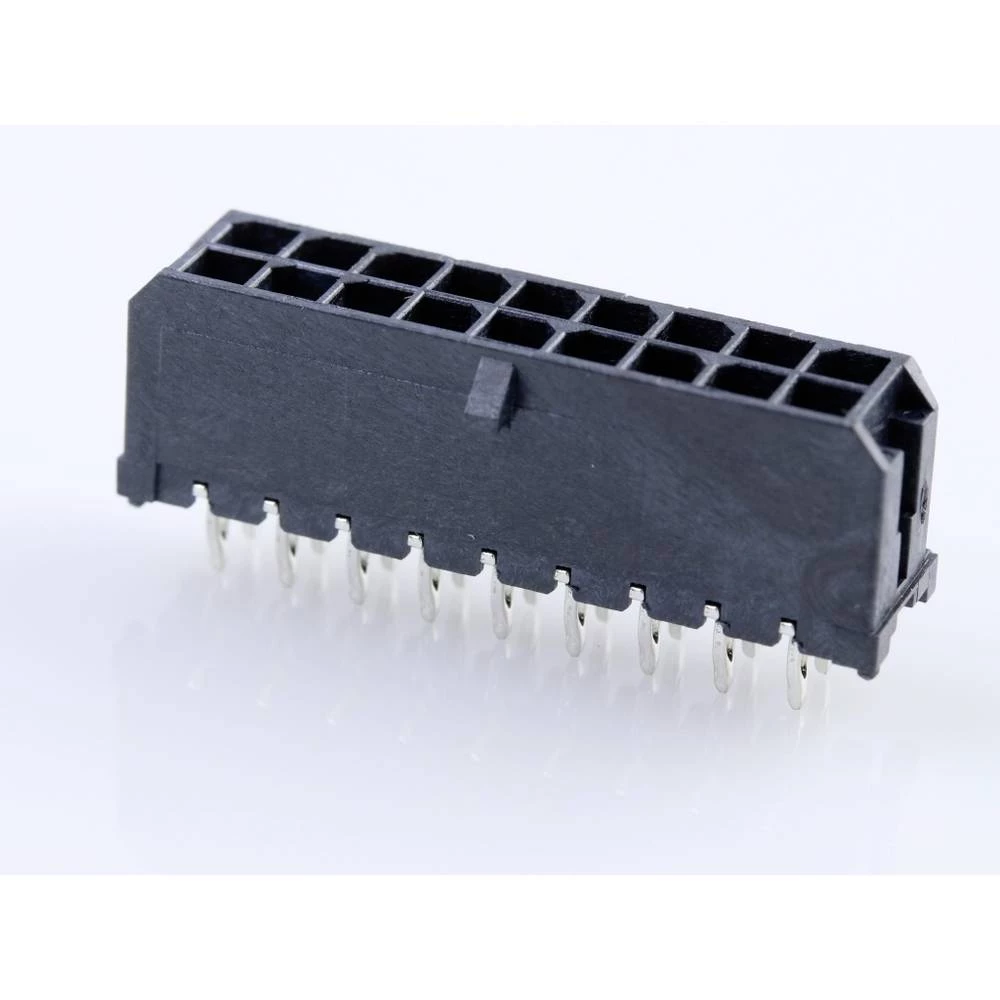 Molex ugradna standardna letva s muškim kontaktima Ukupan broj polova 18 449141801 1 St. Tray slika