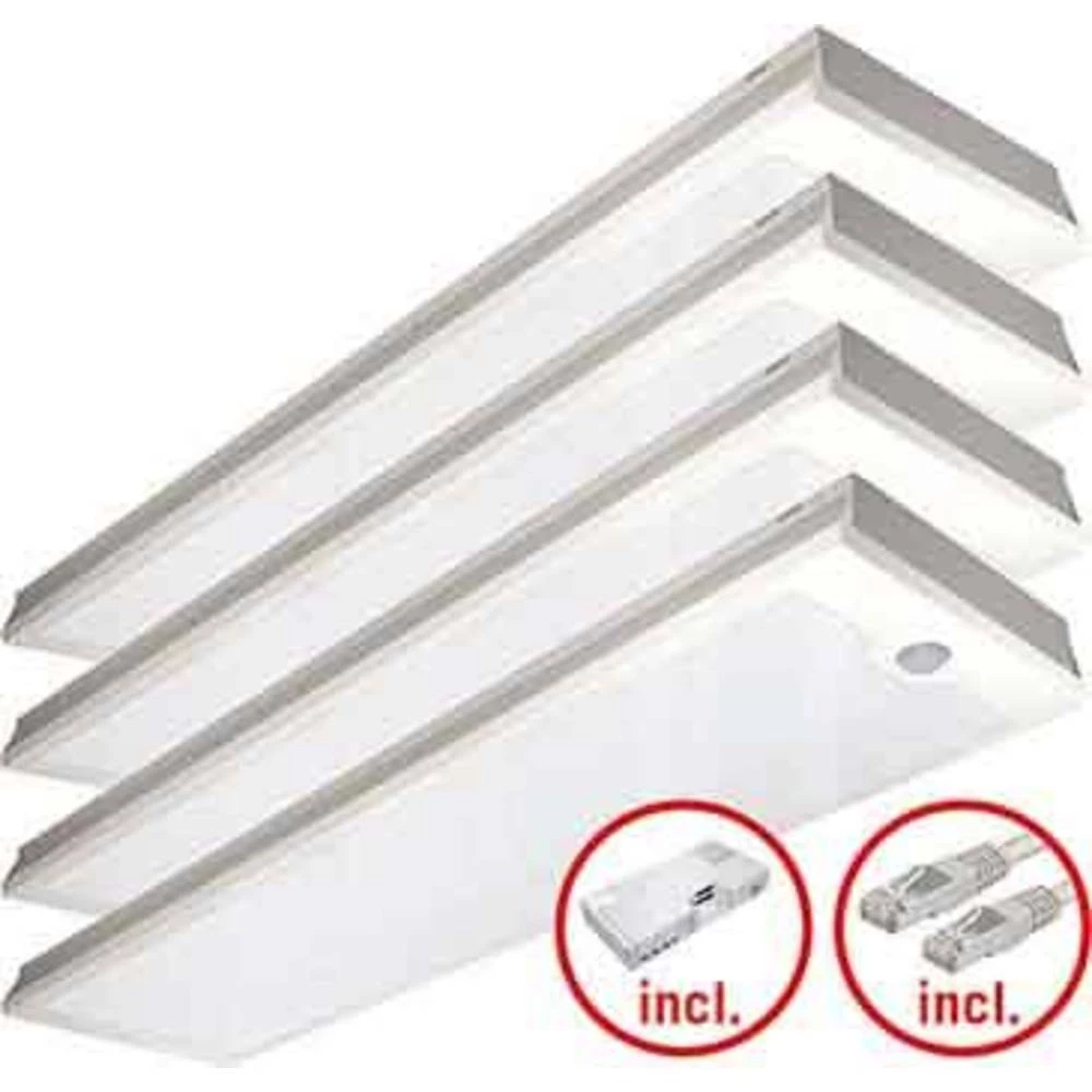 LED stropna svjetiljka LED LED fiksno ugrađena ESYLUX PNLCEL15 #EQ10129582 EQ10129582 Bijela slika