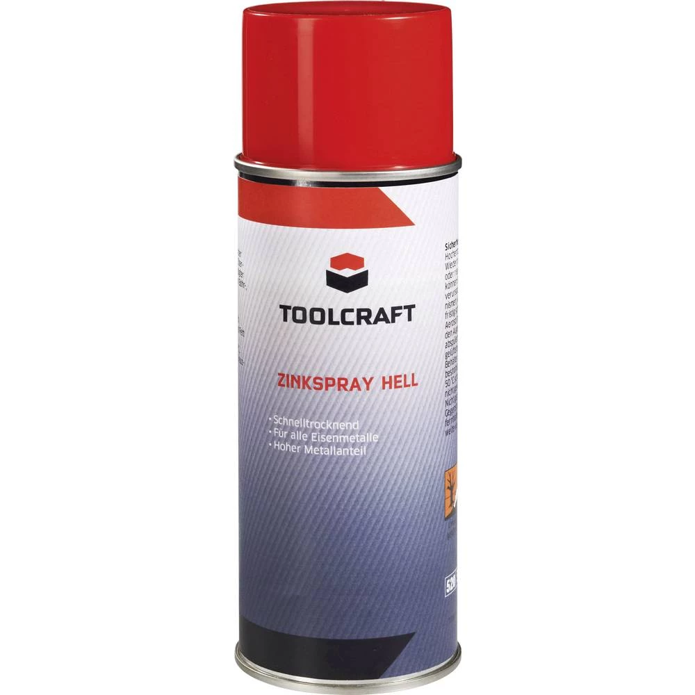 TOOLCRAFT-Cink u raspršivaču, svijetli, 400ml slika