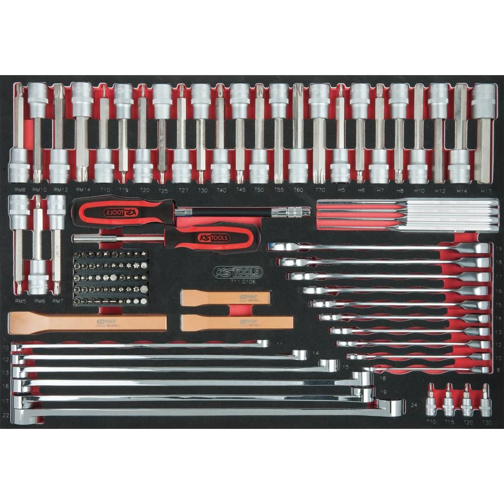 KS Tools 711.0106 set nasadnih ključeva 711.0106 slika