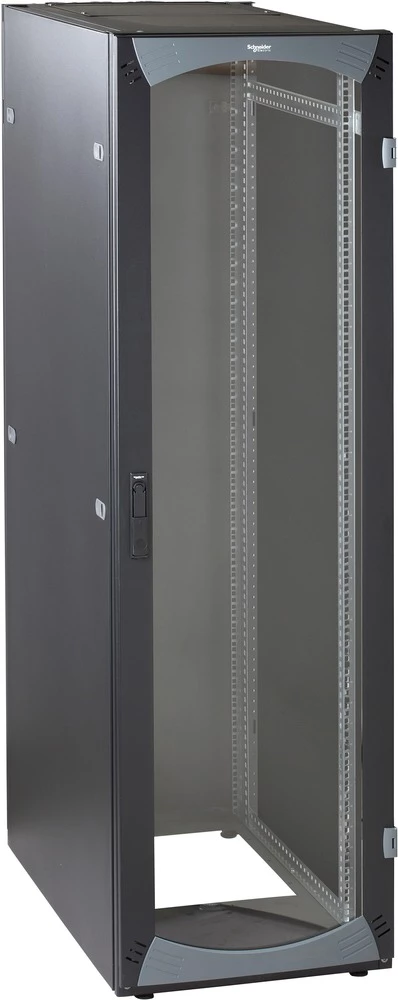 19" mrežni ormar Schneider Electric NSYVDA47U66E (Š x V x d) 600 x 2200 x 600 mm 47 U Svijetlosiva, Tamnosiva slika