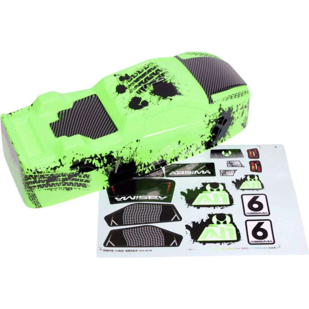 Rezervni dio Absima 1230095 Karoserija za Truggy zelena slika