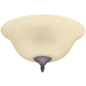 Svjetiljka za stropni ventilator Hunter AMBER BOWL UNIVERSAL Jantarna boja slika