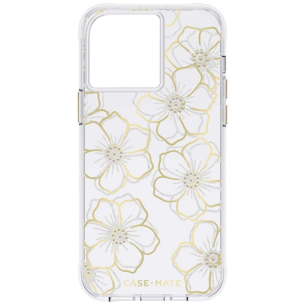 Case-Mate Floral Gems Pogodno za model mobilnog telefona: iPhone 14 Pro Max, prozirna Case-Mate Floral Gems case Apple iPhone 14 Pro Max prozirna slika