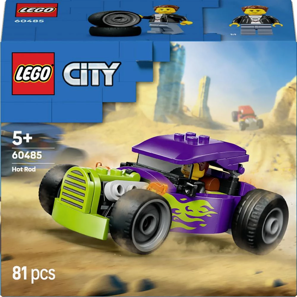 60485 LEGO® CITY Hot Rod (60485); Set za gradnju s minifigurom slika