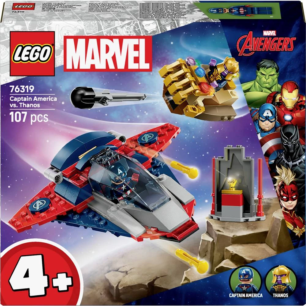 76319 LEGO® MARVEL SUPER HEROES Kapetan Amerika protiv Thanosa slika