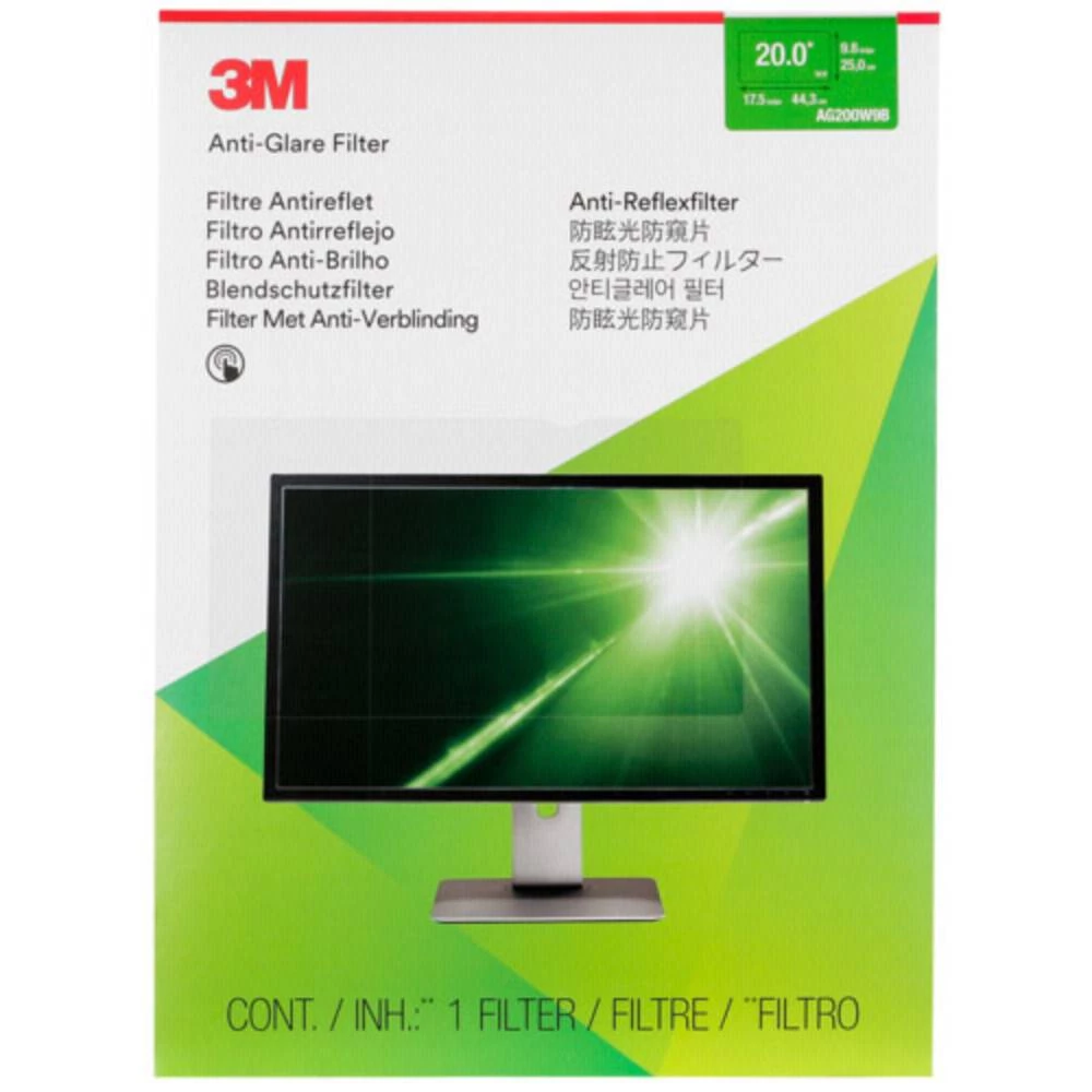 3M AG200W9B Filter protiv zasljepljivanja 50.8 cm (20 ") Format slike: 16:9 7100085055 Pogodno za model: Univerzalno slika