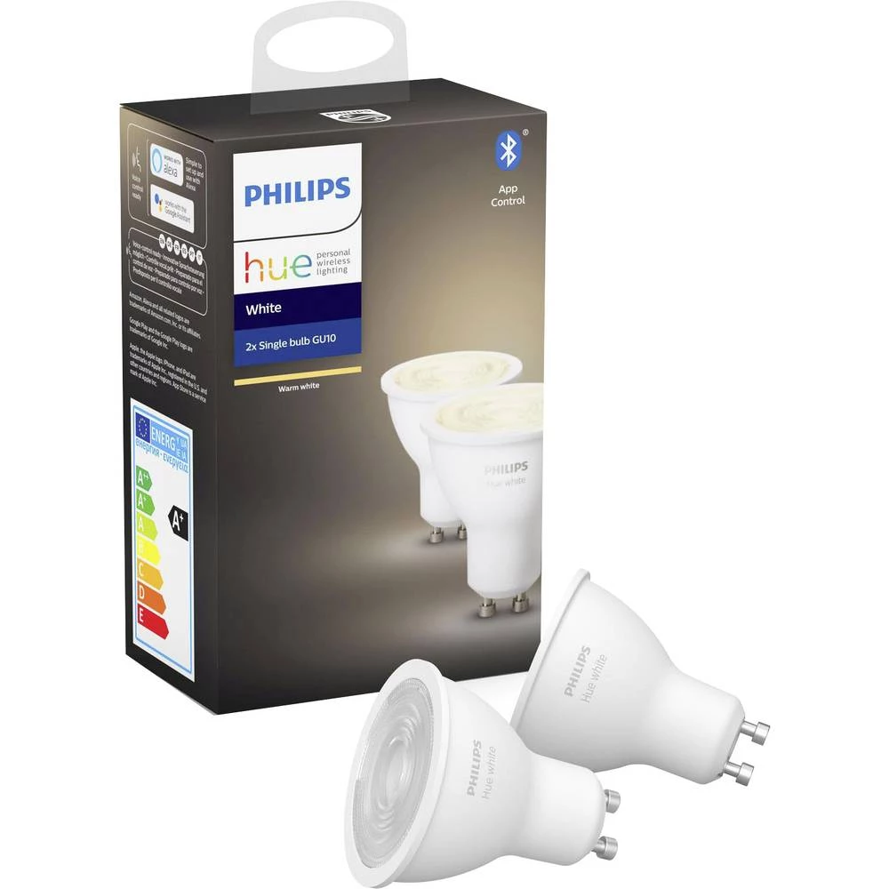 Philips Lighting Hue LED Svjetiljka ATT.CALC.EEK: A+ (A++ - E) GU10 5.2 W Toplo-bijela slika