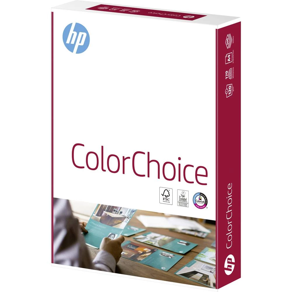 Papir za laserski printer HP Color Choice CHP753 DIN A4 120 gm&sup2; 250 Stranica Bijela slika