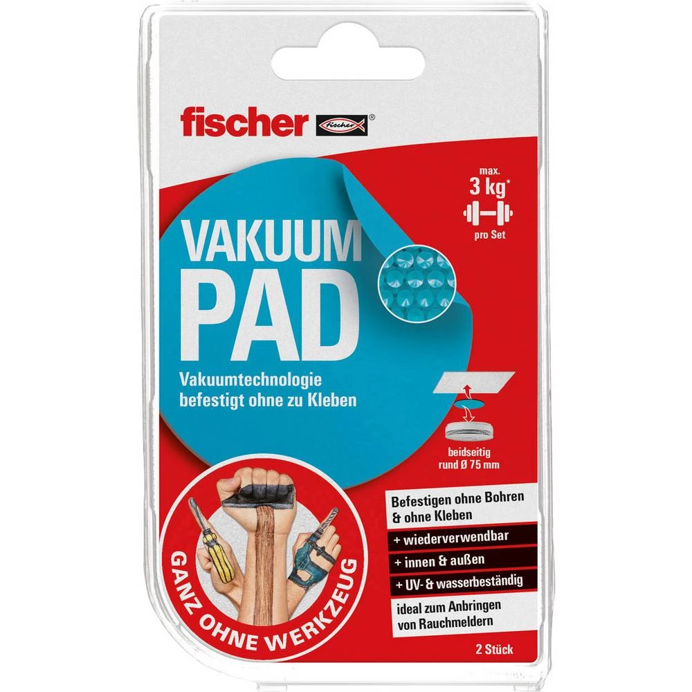 Vakuumski jastučić Plava boja (&Oslash;) 75 mm Fischer 546327 2 ST slika