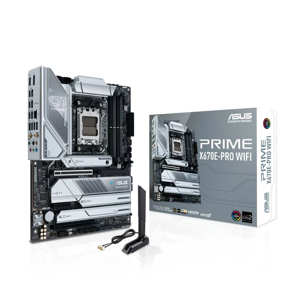 Asus PRIME X670E-PRO WIFI matična ploča Baza #####AMD AM5 Faktor oblika (detalji) ATX Set čipova matične ploče AMD® X670 slika