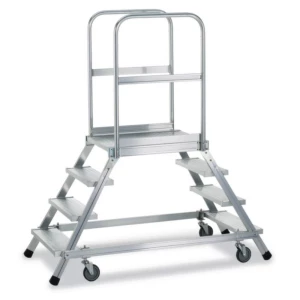 Aluminijum Podijum stepenice Mobilna ZARGES 41984 46.2 kg slika