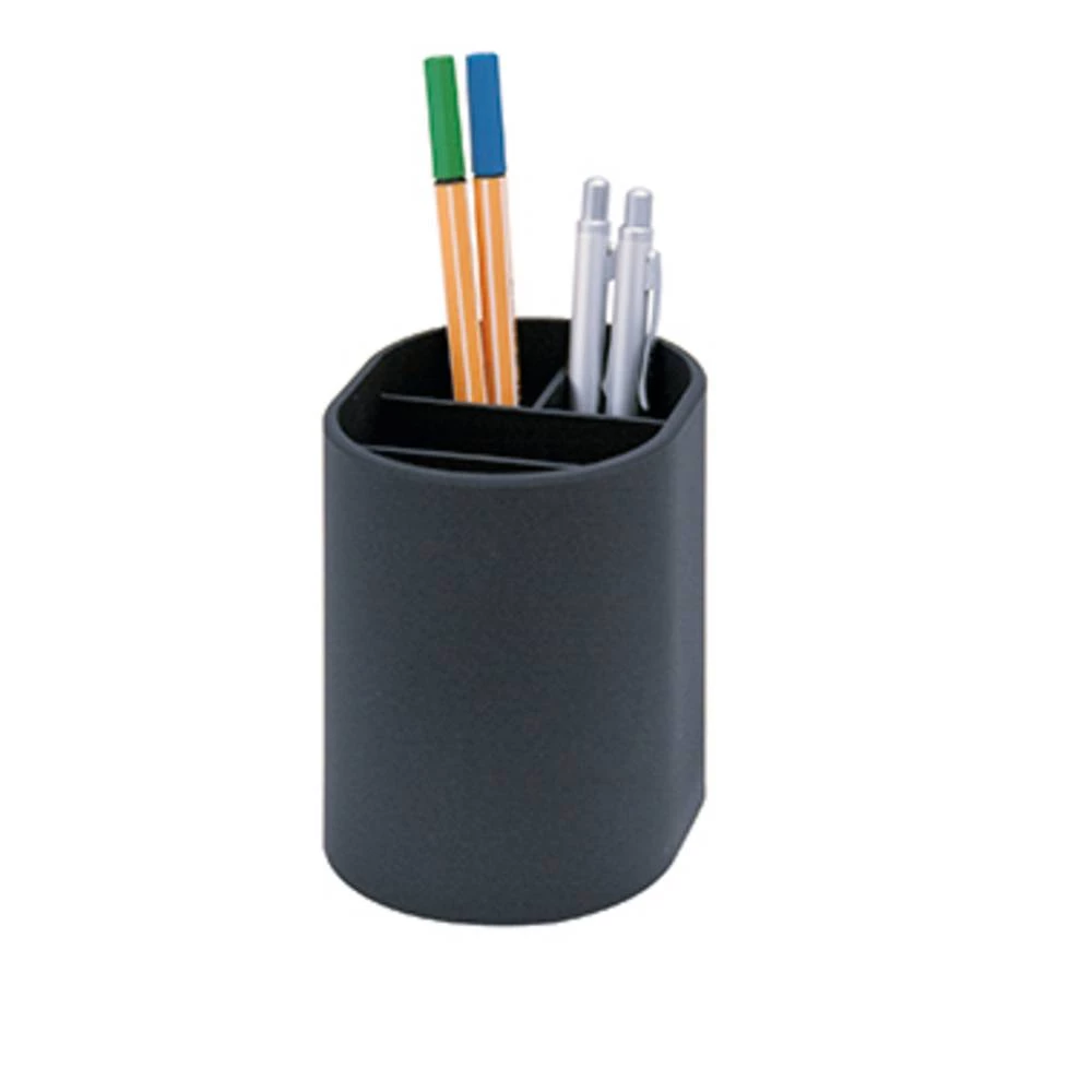 Četkica za olovke Oval Crna Broj pretinaca: 4 170662090 slika