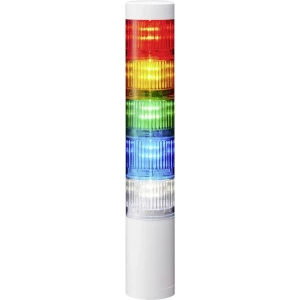 Signalni toranj LED Patlite LR5-201WJBW-RY Crvena, Žuta Crvena, Žuta Žmigavac, Stalno svjetlo, Stalni ton, Jedan ton, Više tonov slika