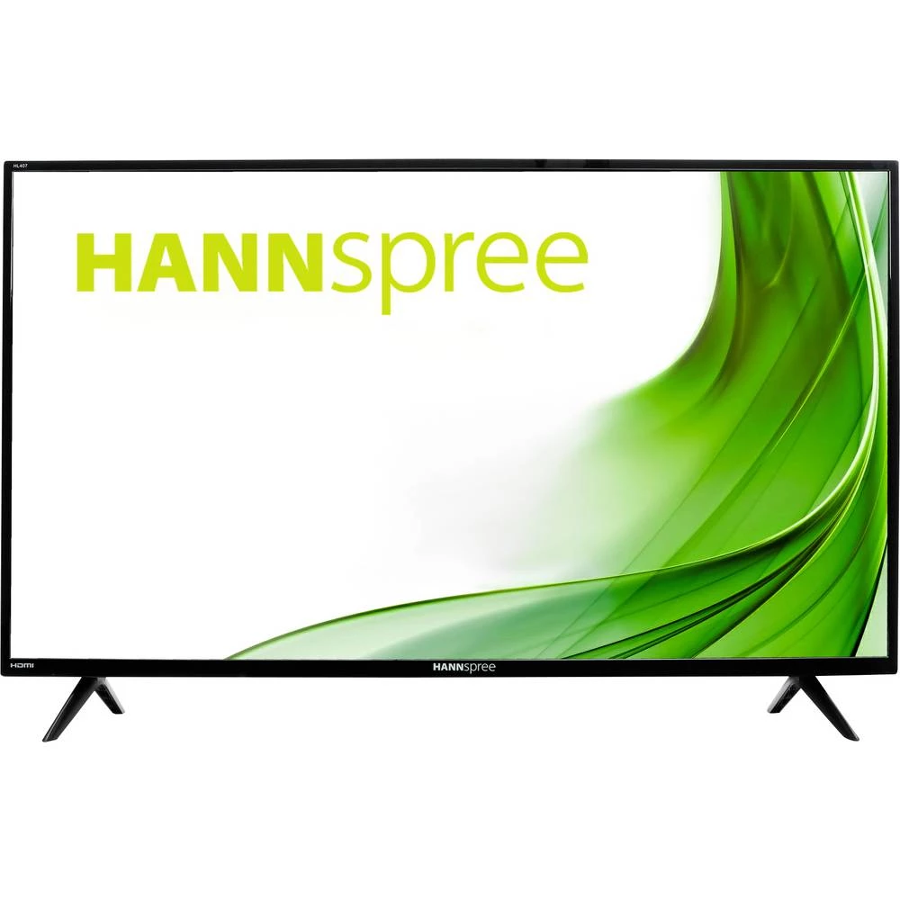     Hannspree    HL407UPB    led zaslon    100.3 cm (39.5 palac) Energetska učinkovitost 2021 E (A - G);1920 x 1080 pikselFull HD8.5 msVGA, HDMI™, USB 2.0, audio line-inVA LED slika