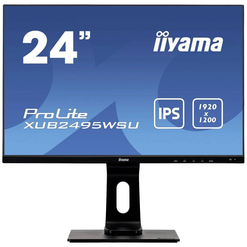 Iiyama ProLite XUB2495WSU-B3 LED zaslon 61.2 cm (24.1 palac) Energetska učinkovitost 2021 E (A - G) 1920 x 1200 piksel W slika