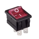 Arcolectric (Bulgin Ltd.) ozibni prekidač C1553 VB NAC 250 V/AC 16 A 2 x off/on  zadržava položaj 1 St.