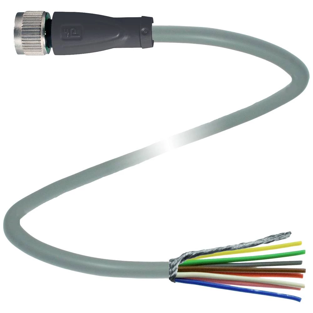 Pepperl+Fuchs 70105995 utični konektor za senzor/aktivator, konfekcionirani 10 m Broj polova: 8 1 St. slika