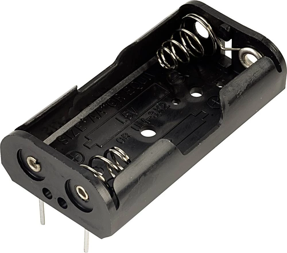 Baterije - držač 2x Mignon (AA) TRU COMPONENTS 32-1p slika