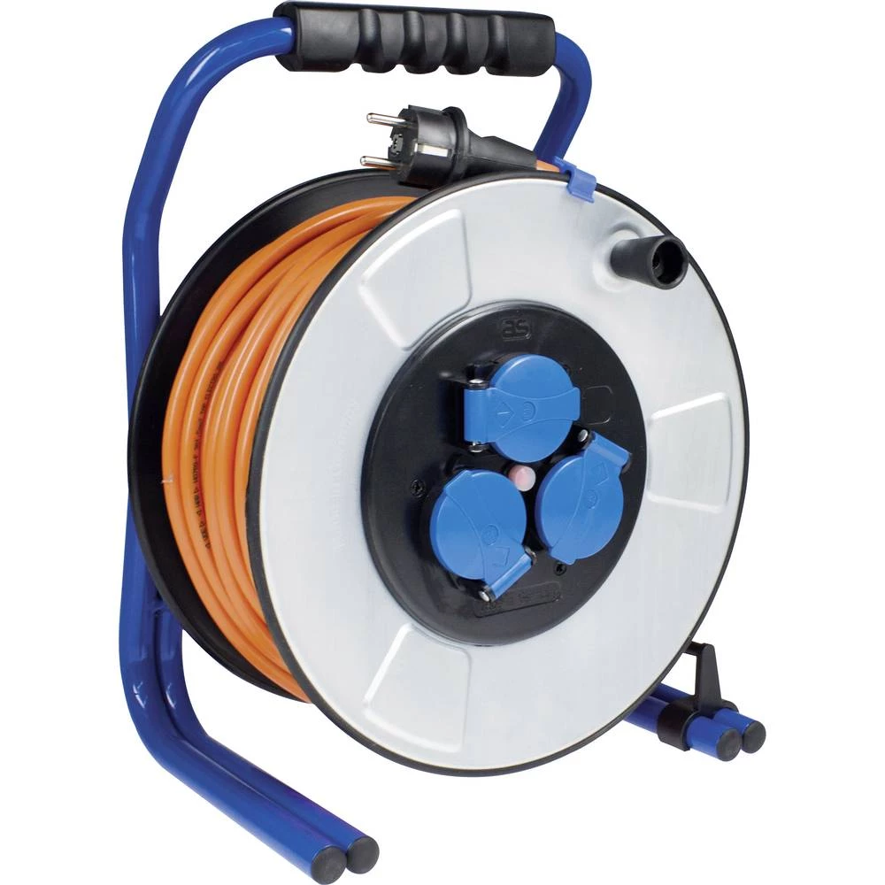 IronCoat profesionalni metalni kabelski kalem 40m IP44 as - Schwabe 20641 slika