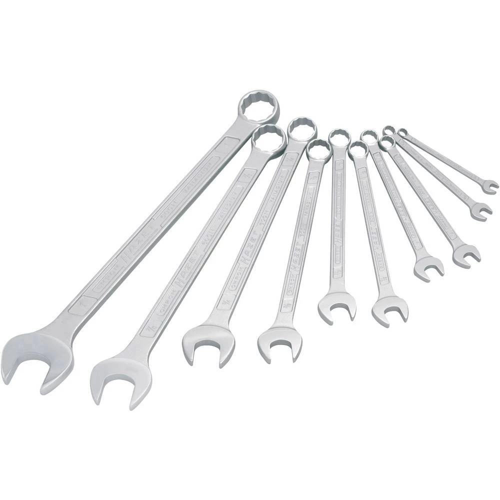 Hazet 600NA/10 komplet prstenasto-viličastih ključeva 10-dijelni Veličina ključa (metrička) (naslov) 8 - 19 mm Veličina slika