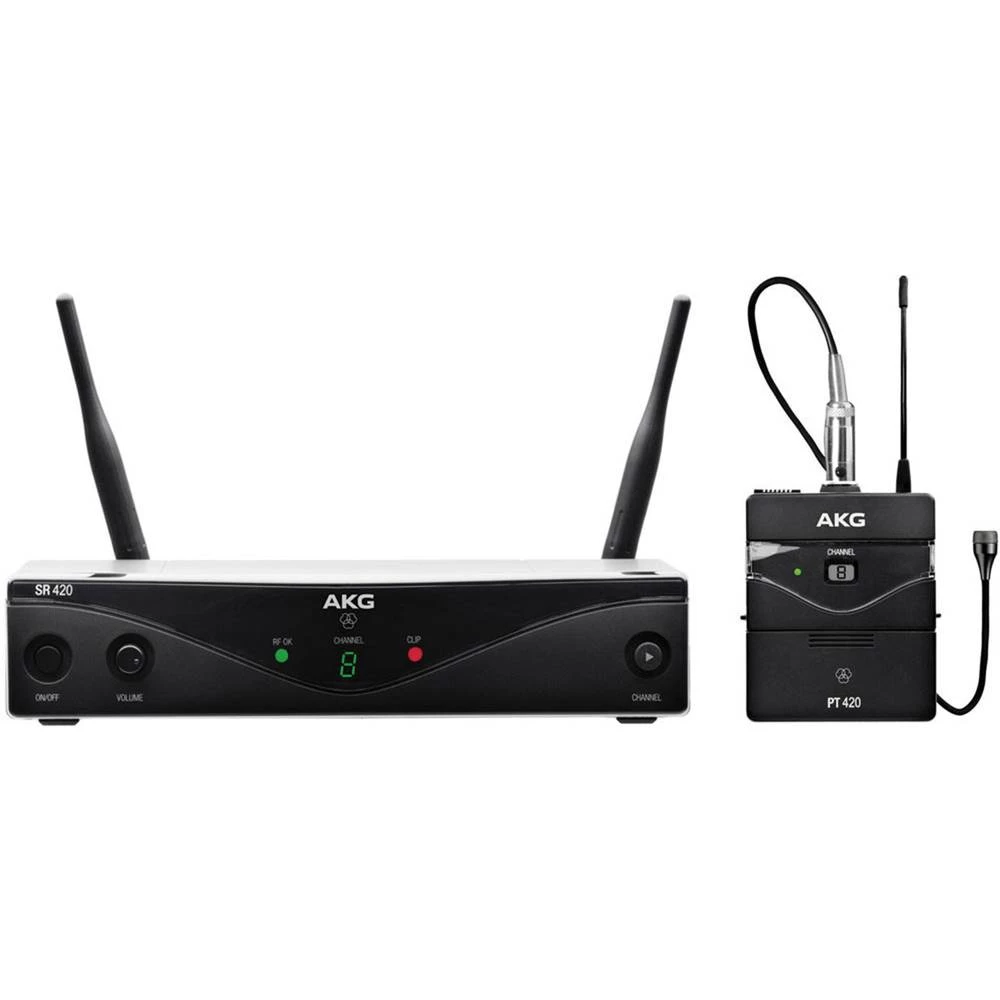 Na utikač Bežični mikrofon AKG WMS420 PRESENTER SET ISM Način prijenosa:Bežični slika