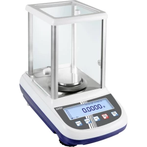 Kern ALS 160-4A laboratorijska vaga Opseg mjerenja (kg) 160 g Mogućnost očitanja 0.001 g strujni pogon srebrna slika