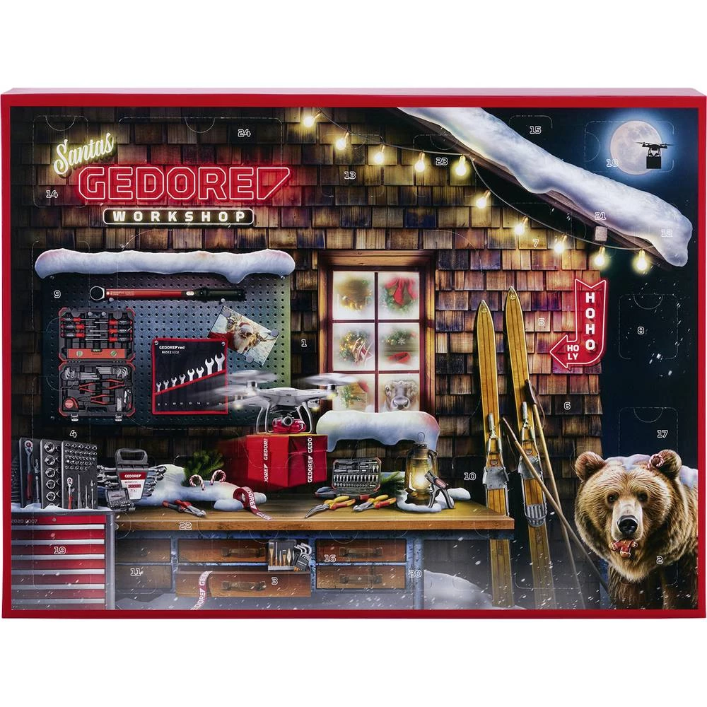 Gedore Gedore Adventskalender 2025 alat adventski kalendar Starosna skupina nezavisan slika