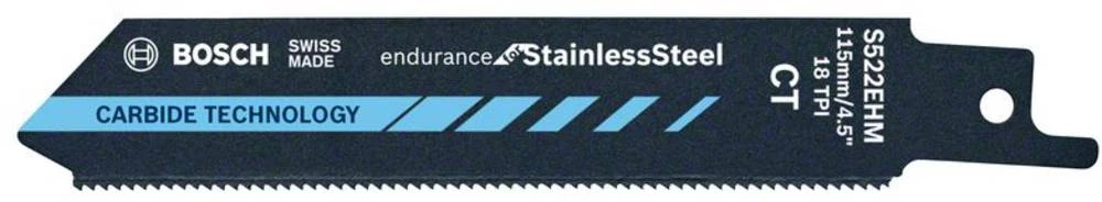 List sabljaste pile S 522 EHM, izdržljivost za StainlessSteel Bosch Accessories 2608653096 slika