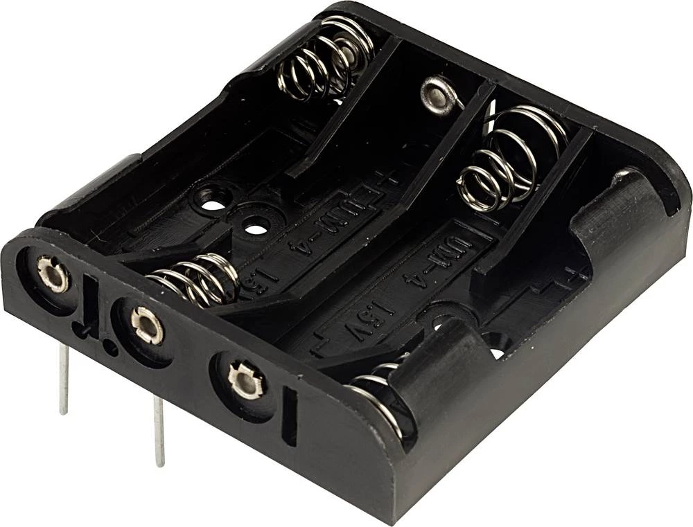 Baterije - držač 4x Micro (AAA) TRU COMPONENTS 44-1P slika