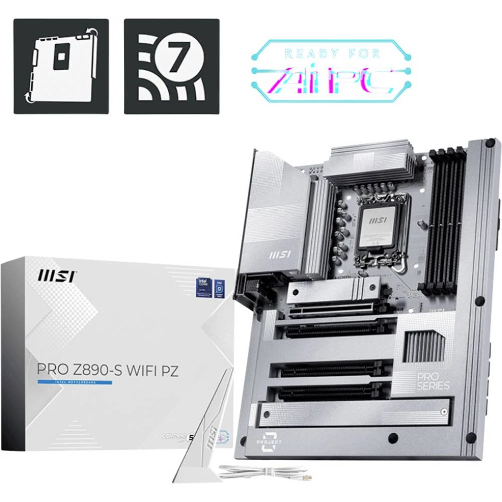 MSI Z890-S Pro matična ploča Baza #####Intel® 1851 Faktor oblika (detalji) ATX Set čipova matične ploče Intel® Z890 slika