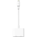iPhone Audio kabel/Kabel za punjenje [1x Muški konektor Apple Dock Lightning - 2x Utičnica Apple Lightning] Bijela Belkin slika