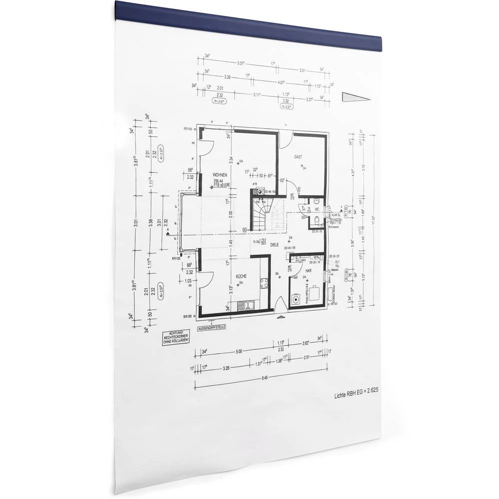 Durable Magnetna traka DURAFIX ROLL (Š x V) 5000 mm x 17 mm samoljepljivo Tamnoplava 1 ST 470807 slika