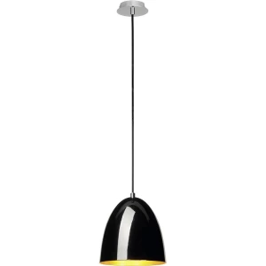 Viseća svjetiljka E27 SLV 133050 Crna, Zlatna slika