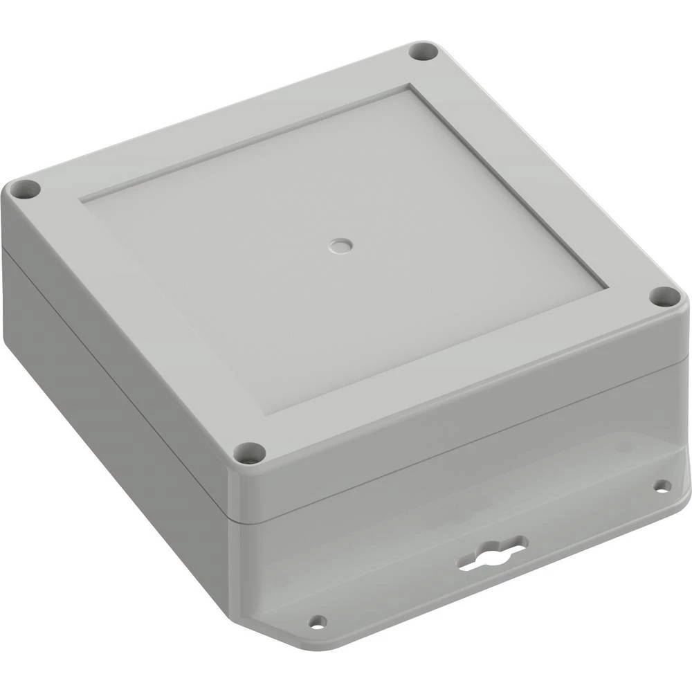 TRU COMPONENTS 6U07121205619 TC-13865304 industrijsko kućište 151.4 x 121.4 x 45 polikarbonat svijetlosiva 1 kom. slika