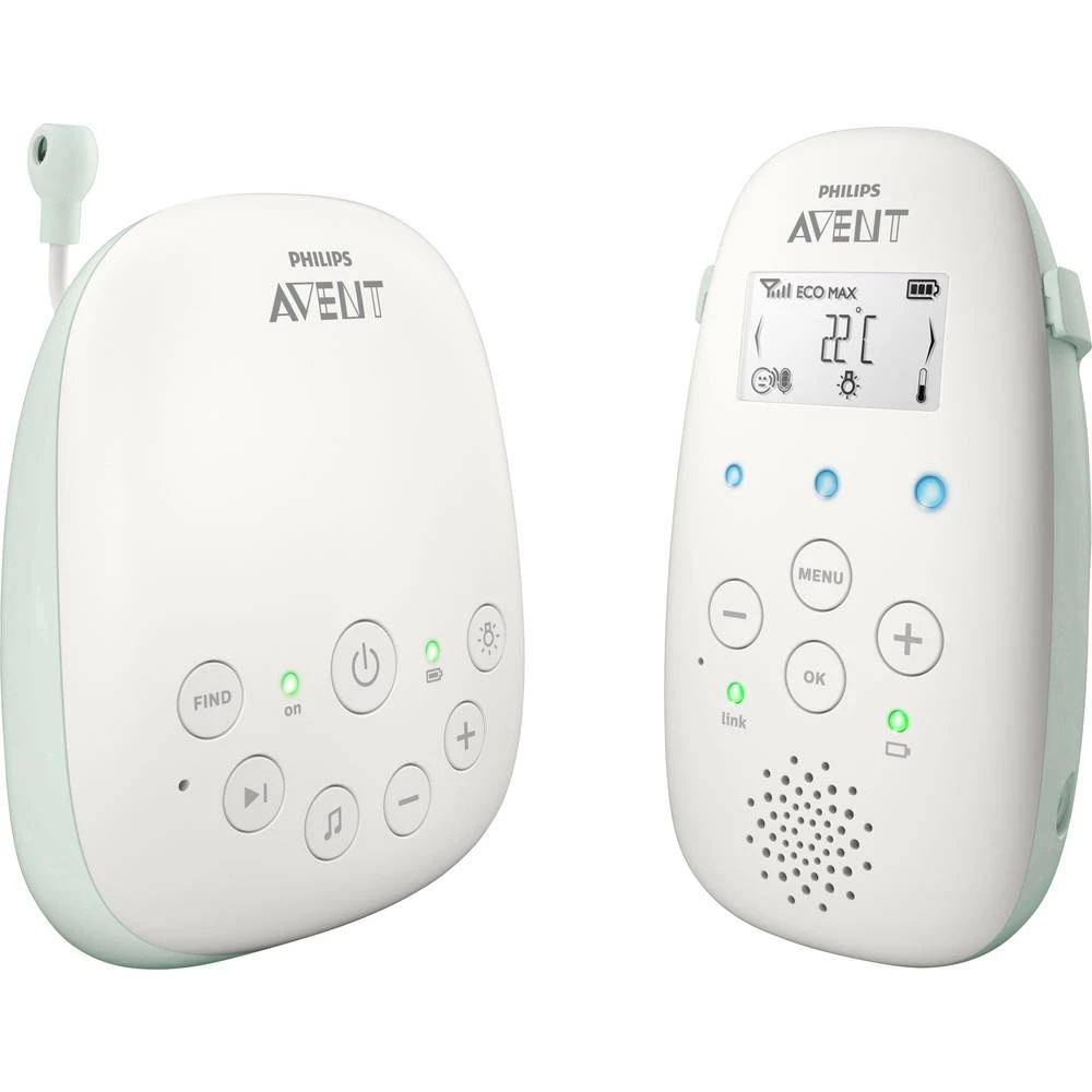 Elektronički dojavljivač za bebe DECT Philips Avent SCD711/26 1880 - 1900 MHz slika