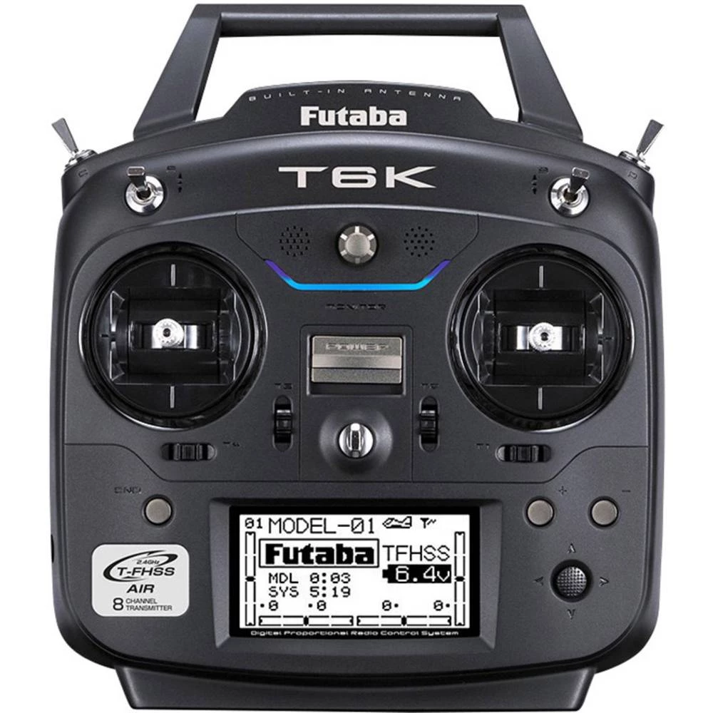 Futaba T6K V2 Ručni daljinski upravljač 2,4 GHz Broj kanala: 8 Uklj. prijemnik slika