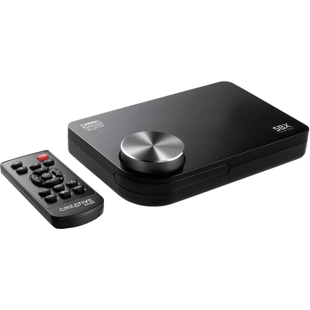 5.1 Vanjska zvučna kartica Sound Blaster X-FI Surround 5.1 Pro V3 Digitalni izlaz, Priključak za vanjske slušalice , Vanjska kon slika