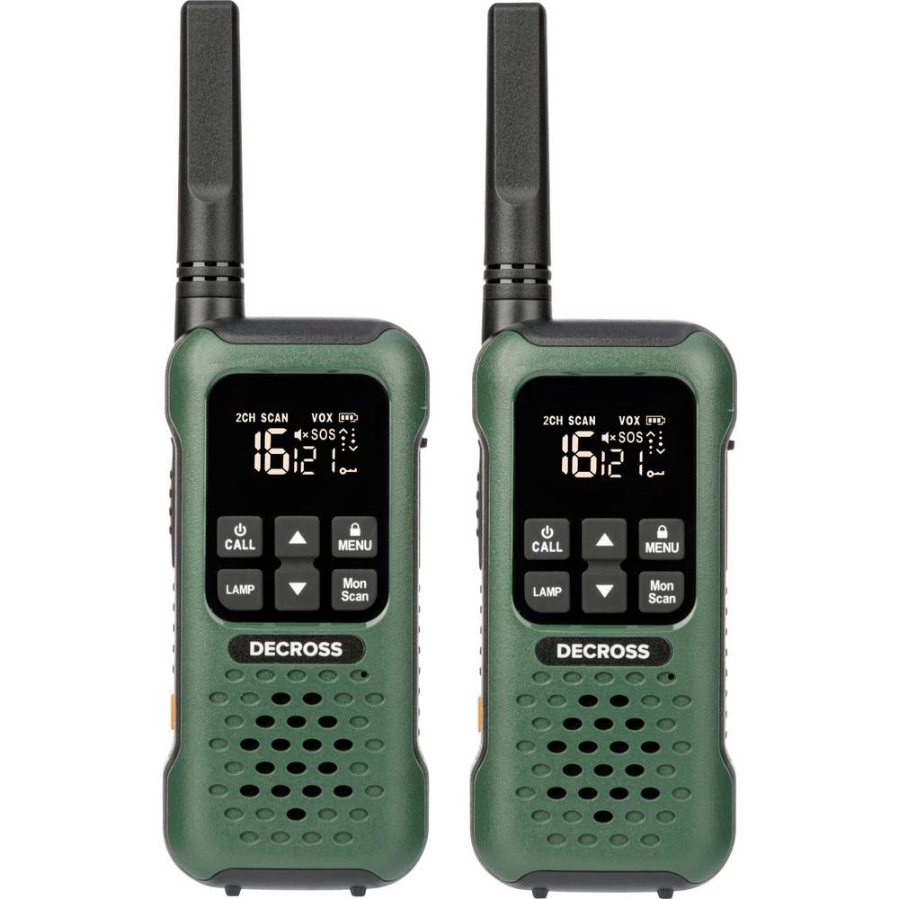 DECROSS DC93 Quad EU Orange 4er-Set DC9318716304001 PMR ručna radio stanica slika