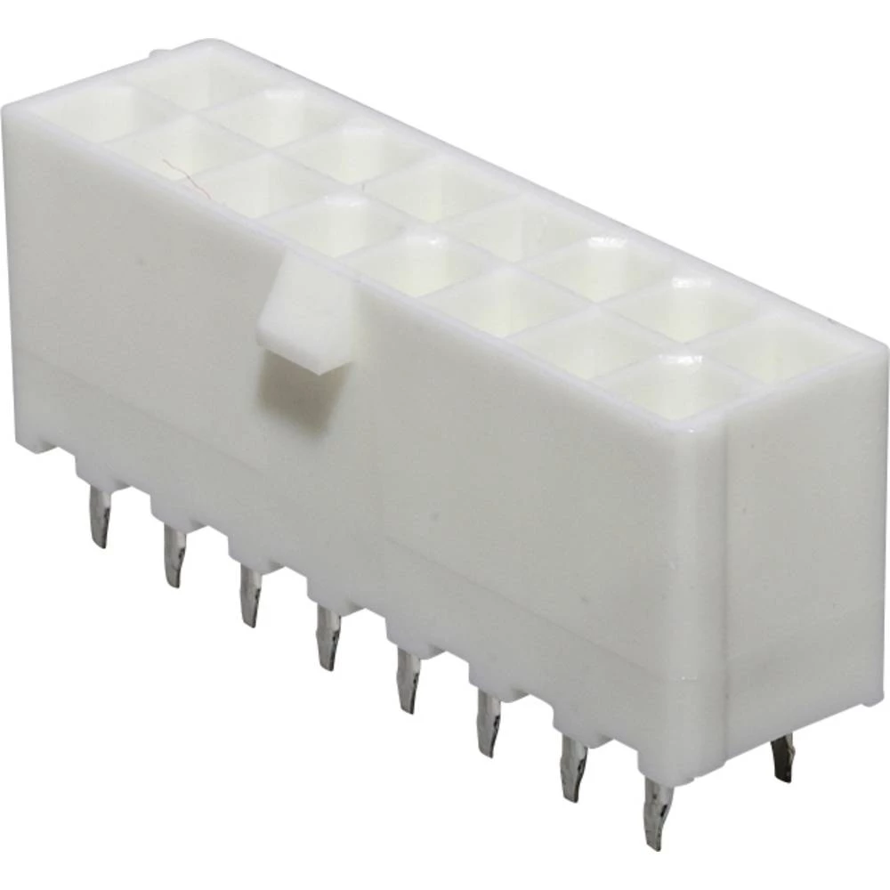 Molex ugradna standardna letva sa ženskim kontaktima  Ukupan broj polova 16 Raster: 4.2 mm 39288160 1 St. Bag slika