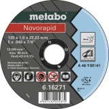 Metabo NOVORAPID 616271000 rezna ploča ravna 125 mm 22.23 mm 1 St.