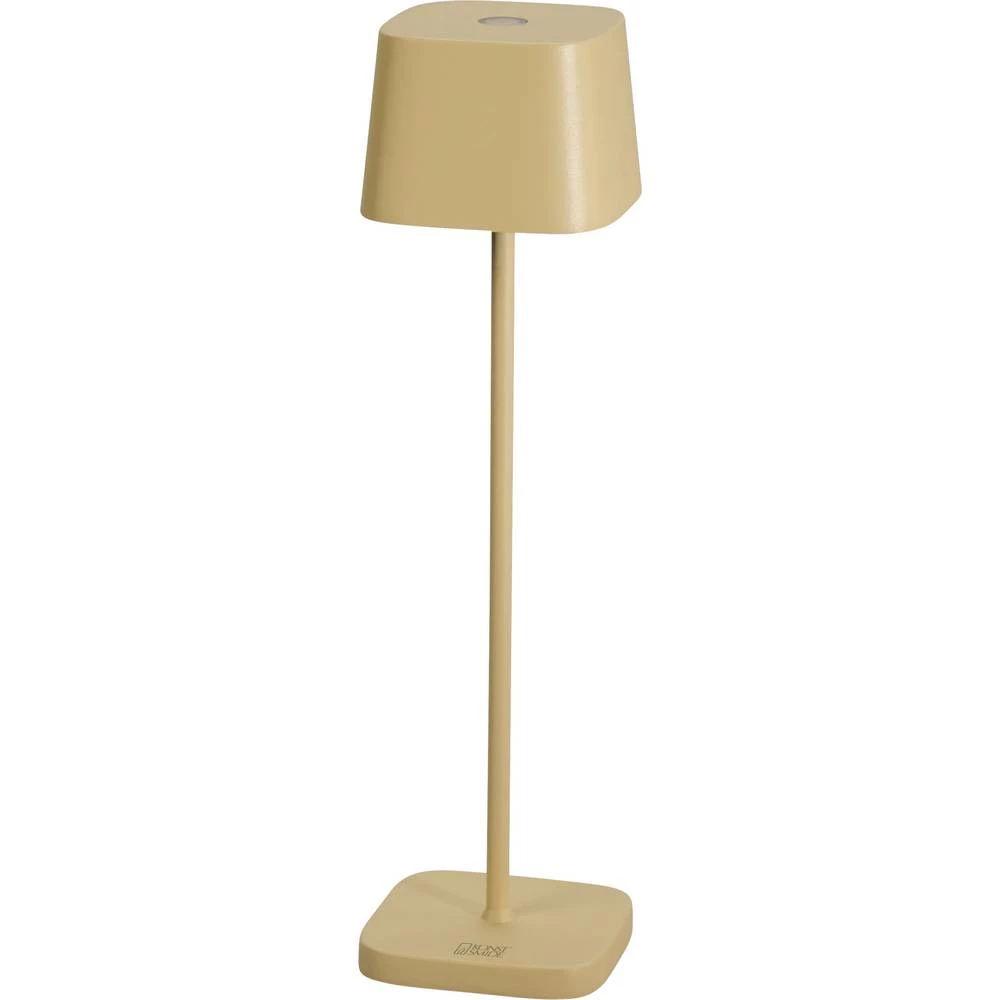 Konstsmide 7829-330 Capri LED akumulatorska stolna lampa 2.2 W toplo bijela boja pjeska slika